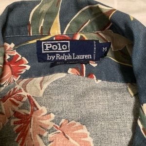 Polo by Ralph Lauren Men’s Hawaiian Shirt. Size Medium.